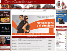 Tablet Screenshot of civitacastellana.com